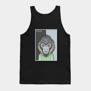 Northern White Cheeked Gibbon Tank Top